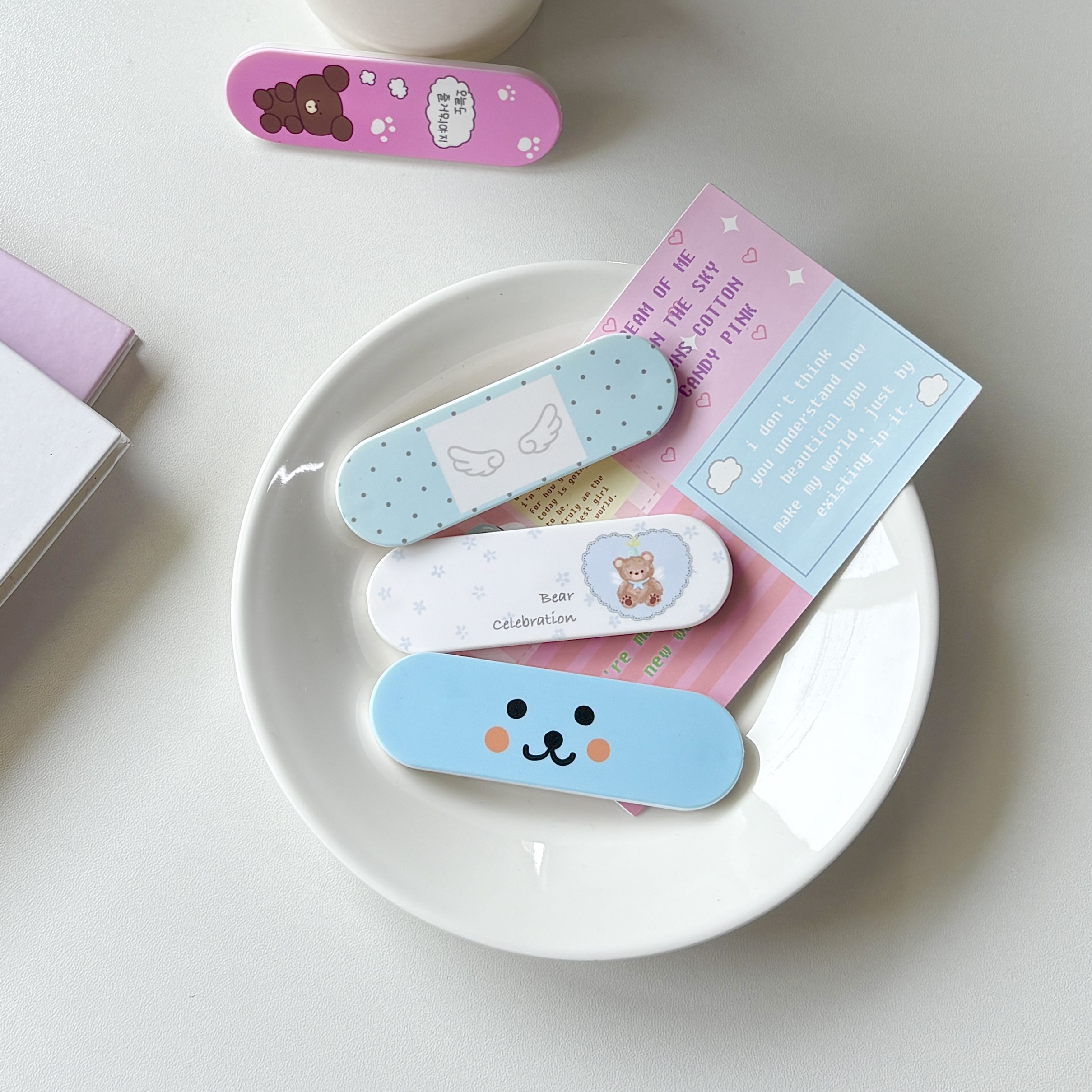 Phone Accessories Cute - Little Bear Wings Cute Expression Pattern