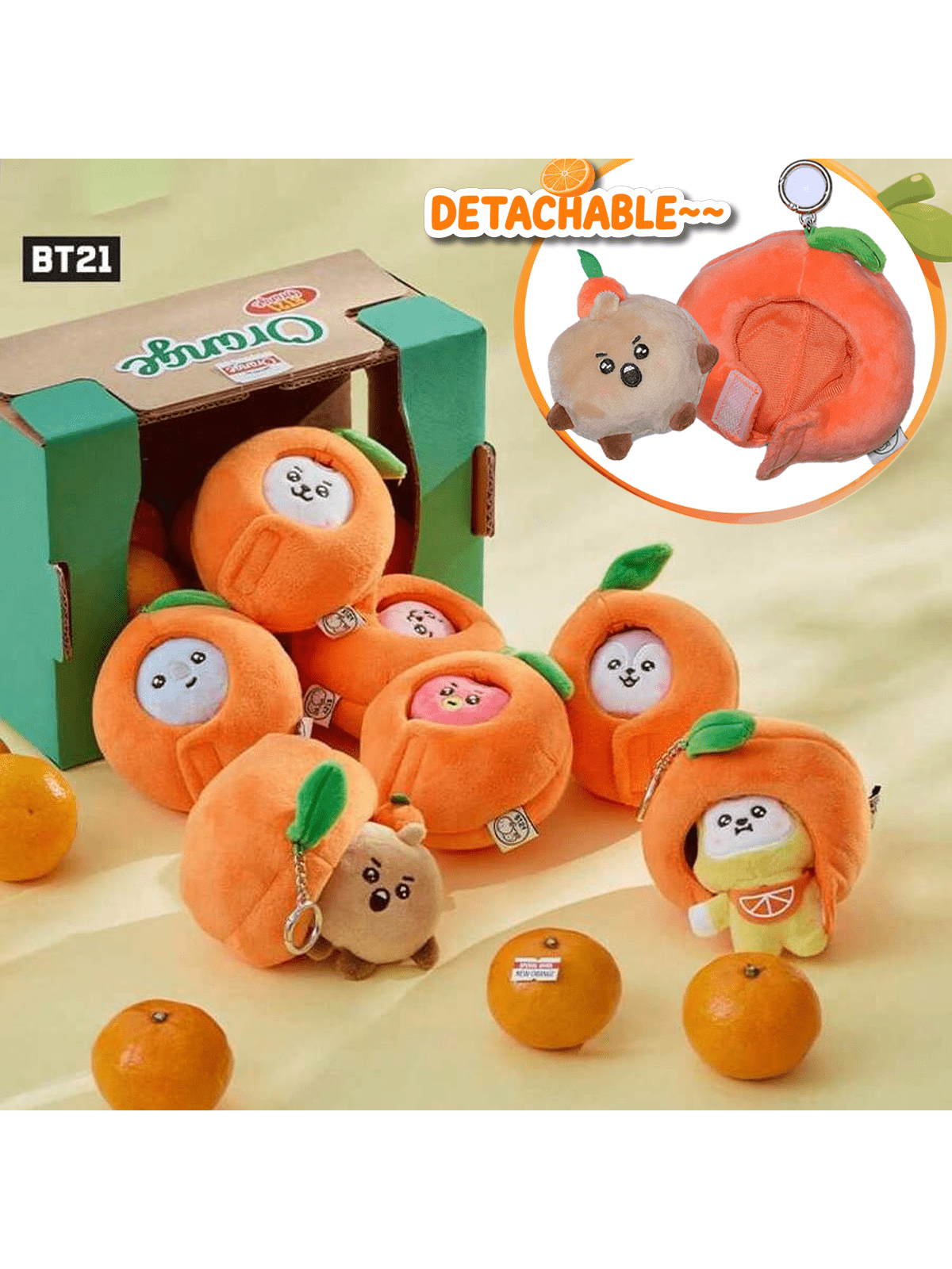 Phone Accessories Cute - Bts Bt21 Plush Keychain/Cute Plush Doll