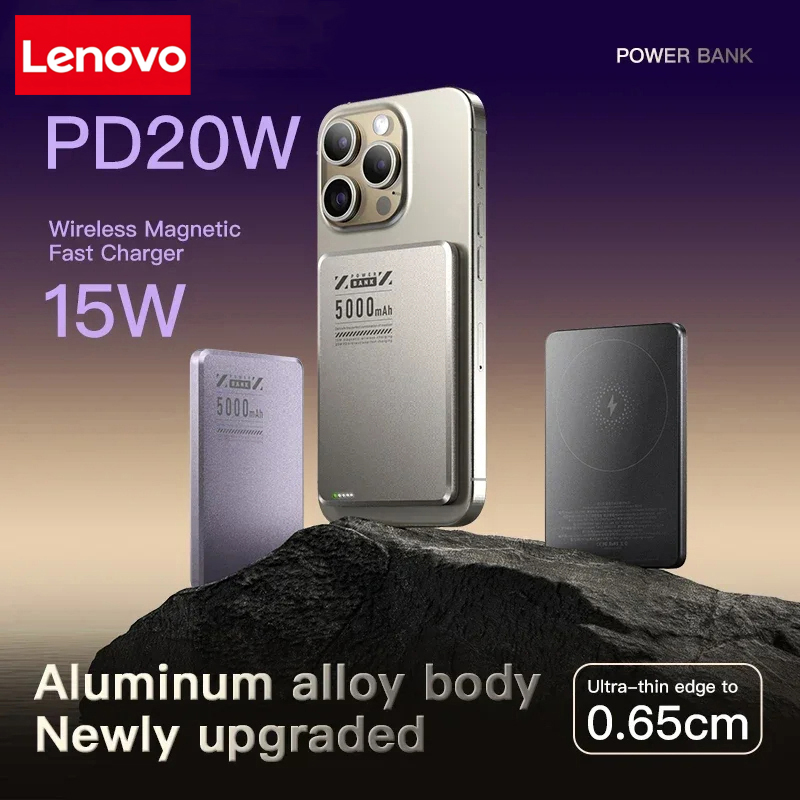 Lenovo Slim 5000mAh Wireless M - Power Bank Slim recensie en prijs