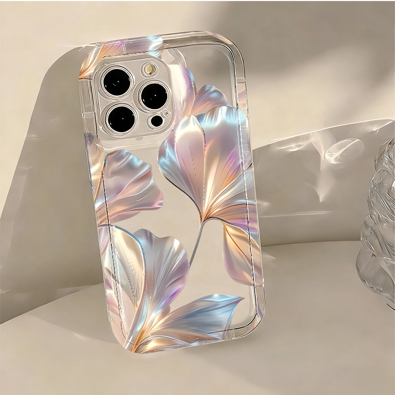 Colorful Metallic Ginkgo Print - Xiaomi Phone Accessories recensie en prijs