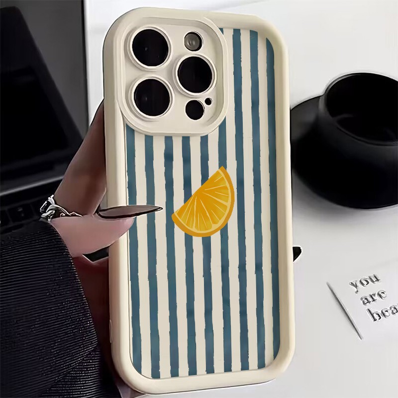 Striped Lemon Slice Pattern Ph - Xiaomi Phone Accessories recensie en prijs