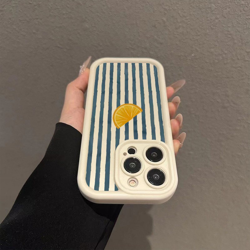 Striped Lemon Slice Pattern Ph - Xiaomi Phone Accessories recensie en prijs