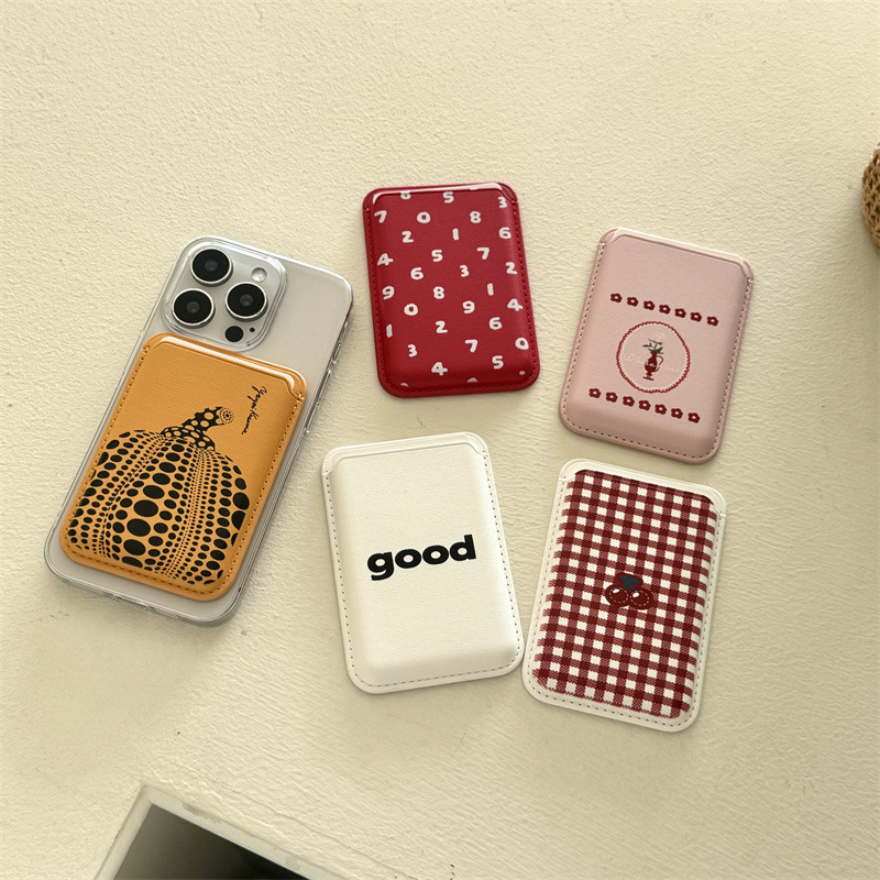 Cute Cartoon PU Leather Magnet - Phone Accessories Cute recensie en prijs