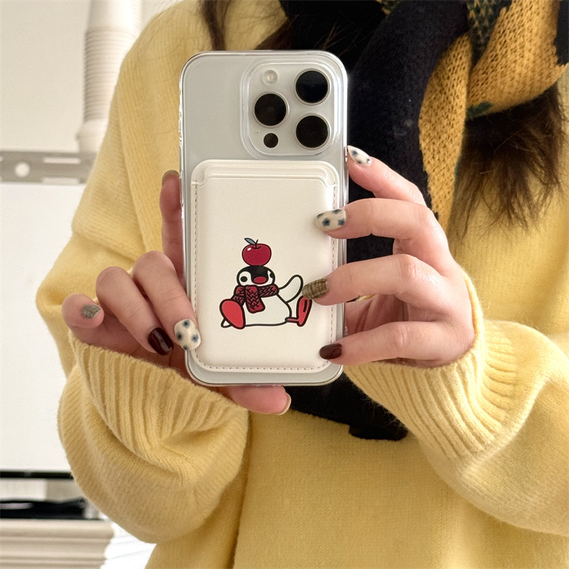 Cute Cartoon PU Leather Magnet - Phone Accessories Cute recensie en prijs