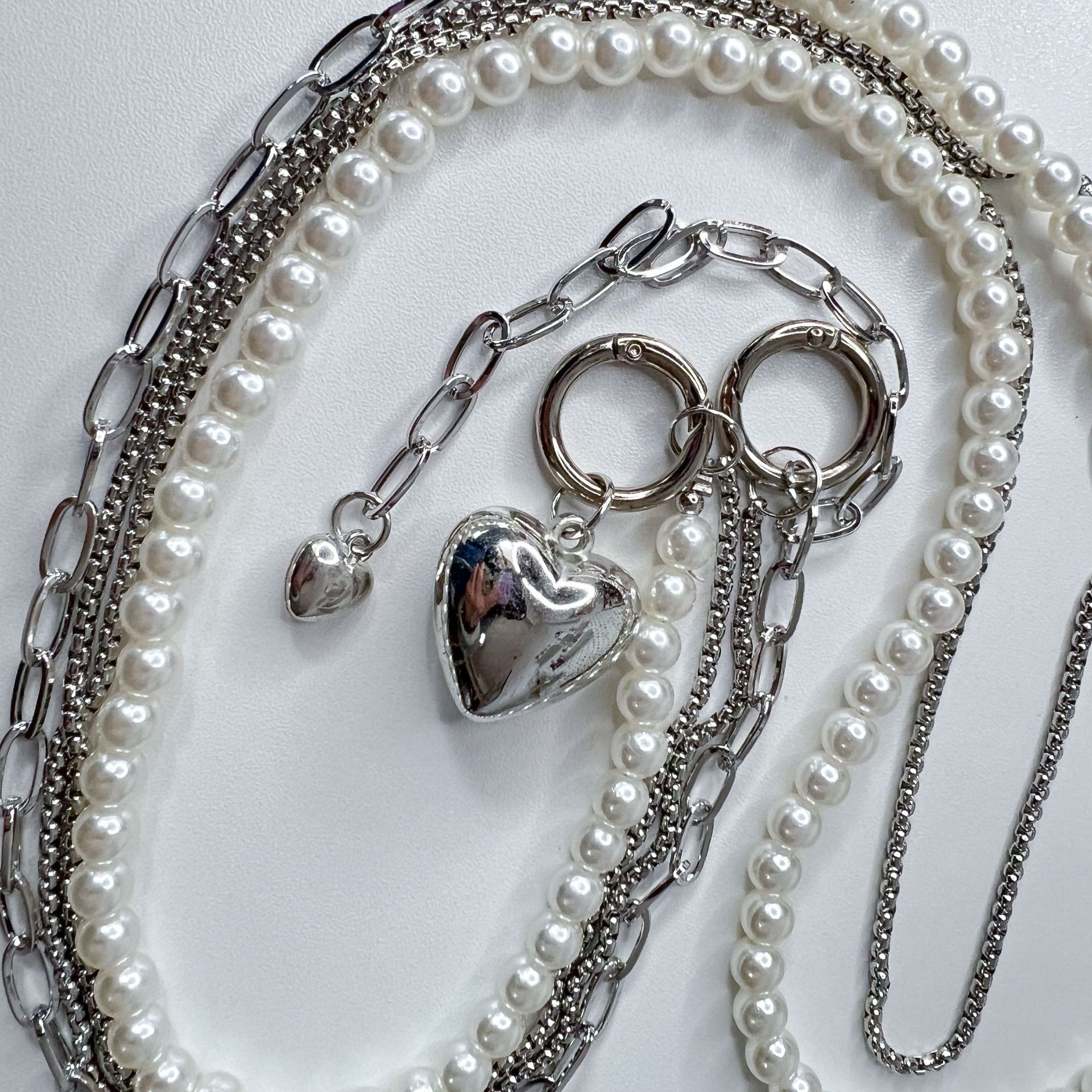 Long Pearl Phone Lanyard Handm - Phone Accessories Pictures recensie en prijs