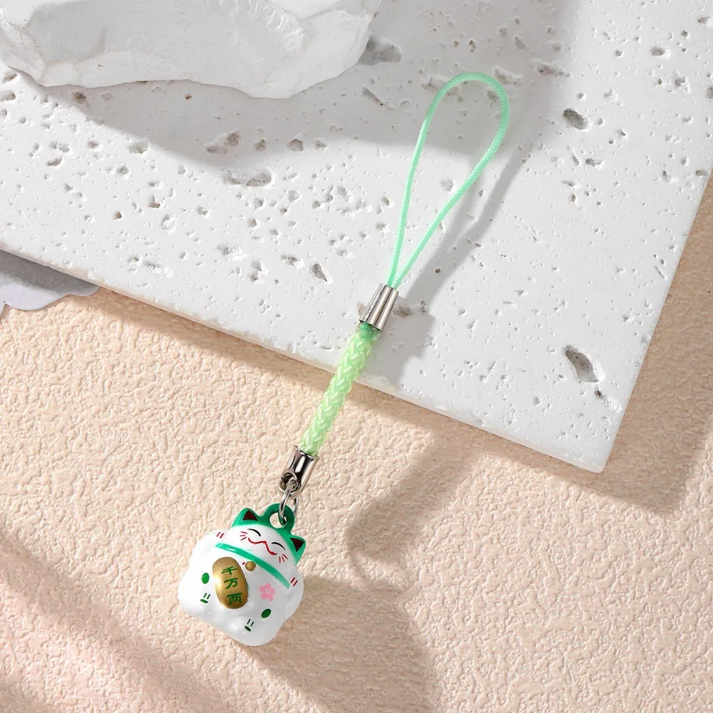 Cartoon Lucky Cat Bell Pendant - Phone Accessories Meaning recensie en prijs