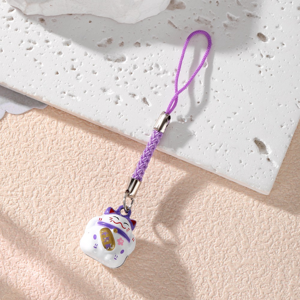 Cartoon Lucky Cat Bell Pendant - Phone Accessories Meaning recensie en prijs