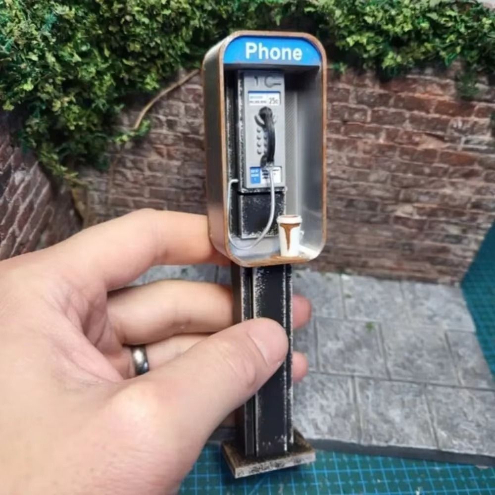 1:12 Scale Miniature Payphone  - Phone Accessories Pictures recensie en prijs