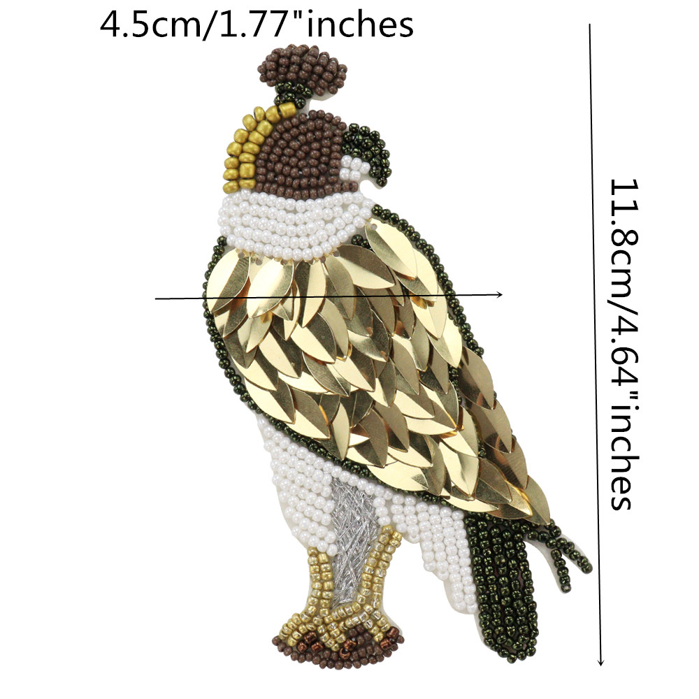 1Piece Hand-beaded Sequin Bird - Phone Accessories Pictures recensie en prijs