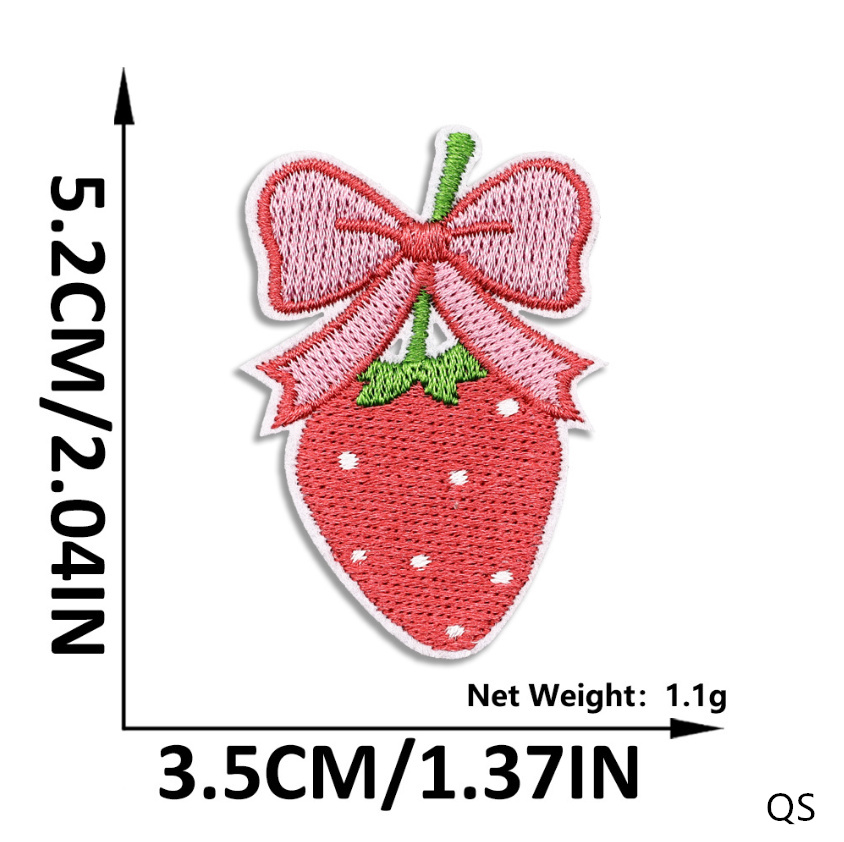 10 Pcs Fruit Strawberry Embroi - Phone Accessories Pictures recensie en prijs