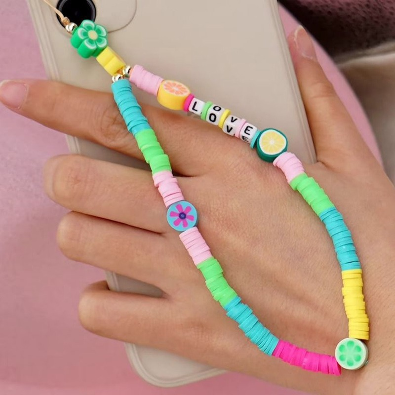 Simple Clay Fruit Charm Phone  - Phone Accessories Pictures recensie en prijs