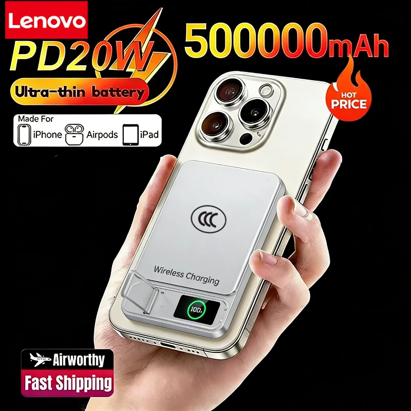 Lenovo CCC 10000mAh Slim Origi - Power Bank Slim recensie en prijs