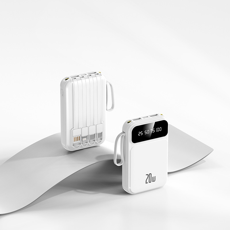 Ultra Slim Power Bank Built-in - Power Bank Slim recensie en prijs