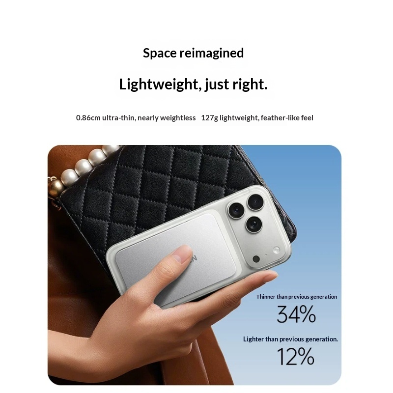 UGREEN Magnetic Power Bank Ult - Power Bank Slim recensie en prijs