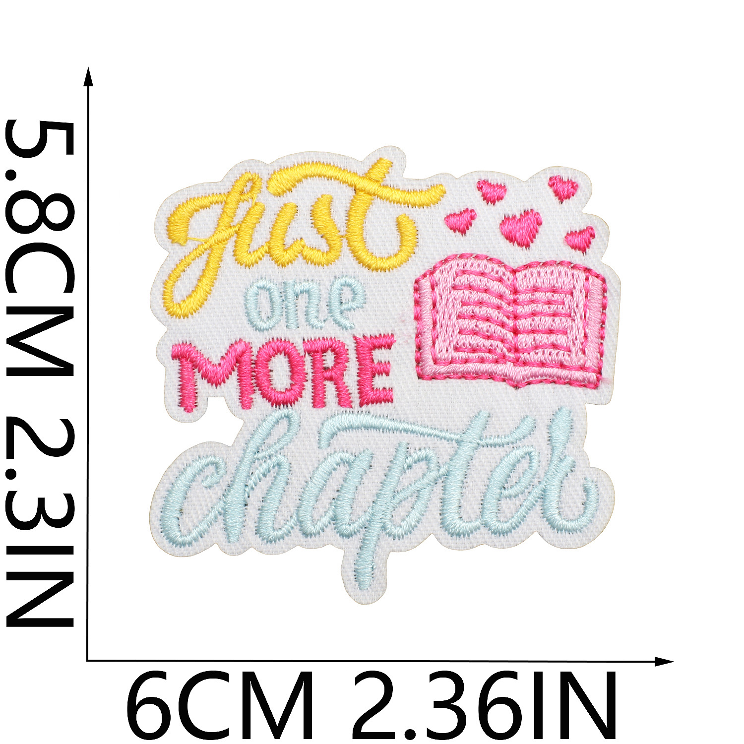 10 Pcs I Love Books Embroidere - Phone Accessories Pictures recensie en prijs