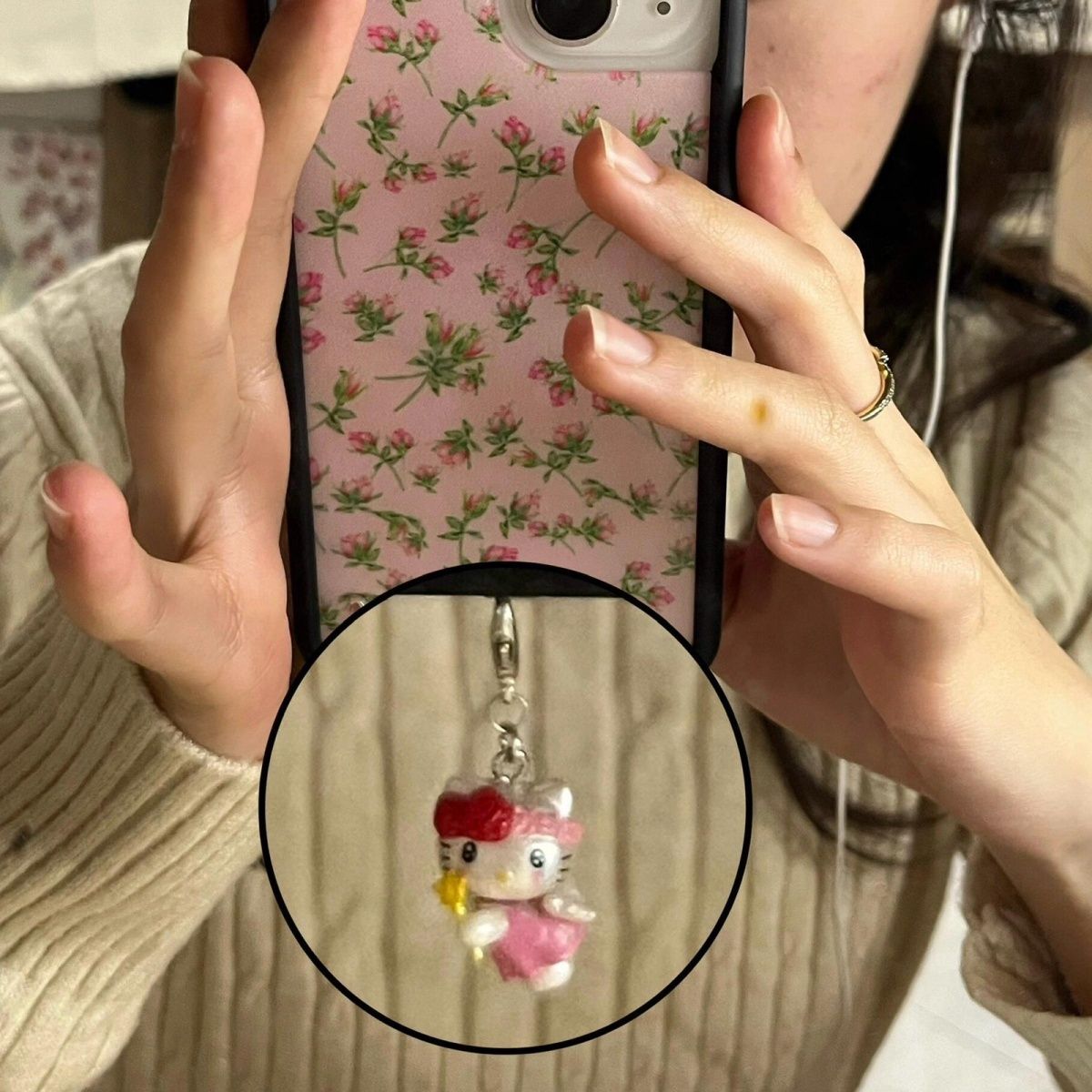 3D Hello Kitty Cute Cartoon Ba - Phone Accessories Cute recensie en prijs