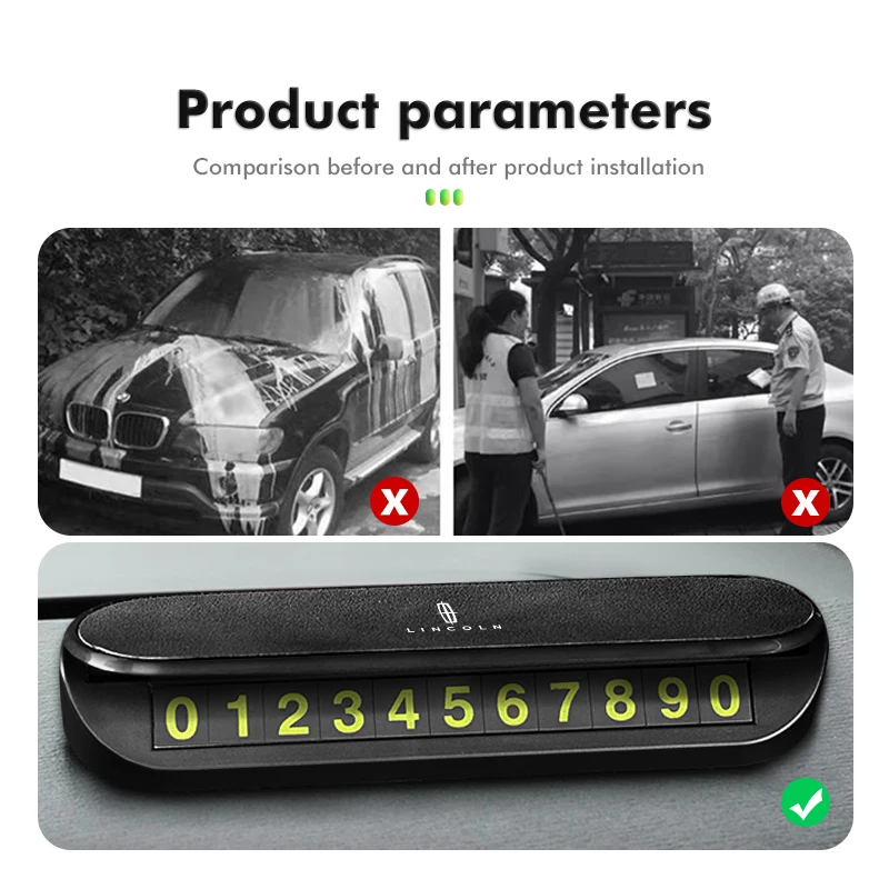 For Lincoln Parking Stop Sign  - Phone Accessories Flyer recensie en prijs