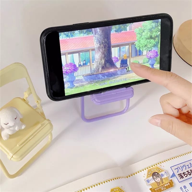 Cute Chair Phone Holder Stand  - Phone Accessories Cute recensie en prijs