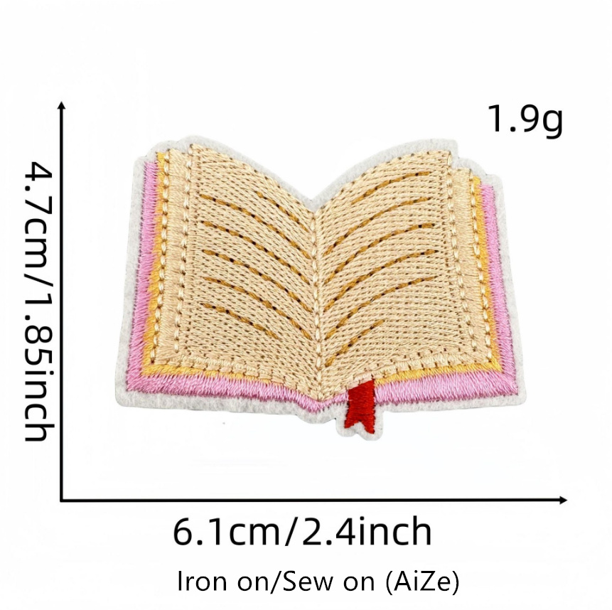 10 Pcs Books Iron On Sew On Em - Phone Accessories Pictures recensie en prijs