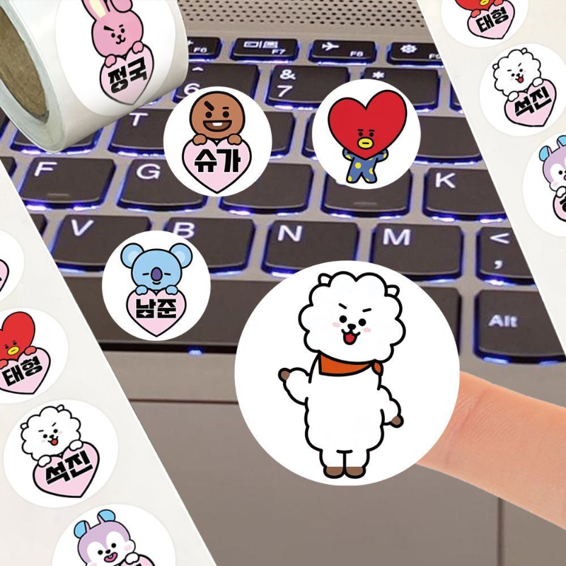 BT21 anime peripheral 500 stic - Phone Accessories Cute recensie en prijs