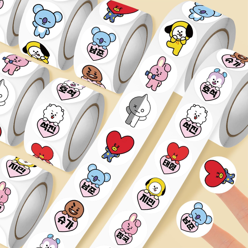 BT21 anime peripheral 500 stic - Phone Accessories Cute recensie en prijs