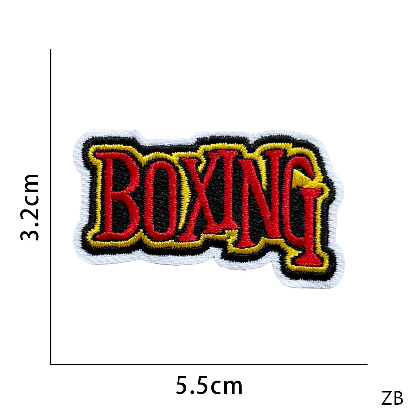 10 Pcs Boxing Sports Embroider - Phone Accessories Pictures recensie en prijs