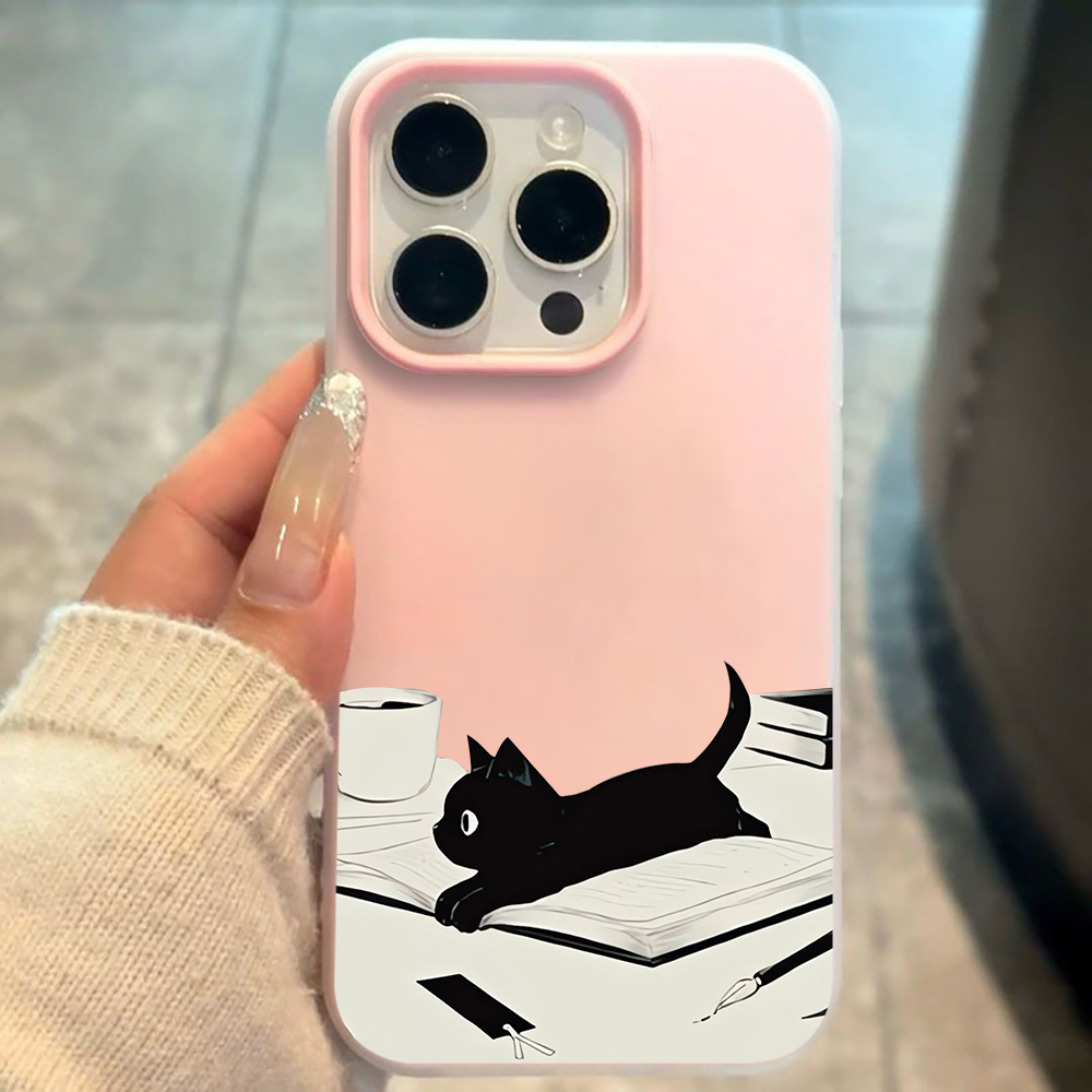 INS Cute Kitty Read Book Phone - Xiaomi Phone Accessories recensie en prijs