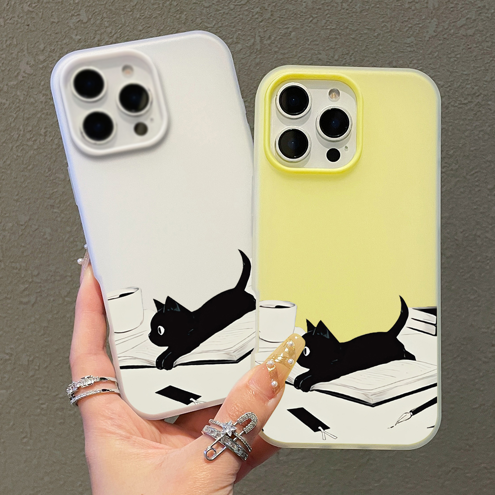 INS Cute Kitty Read Book Phone - Xiaomi Phone Accessories recensie en prijs