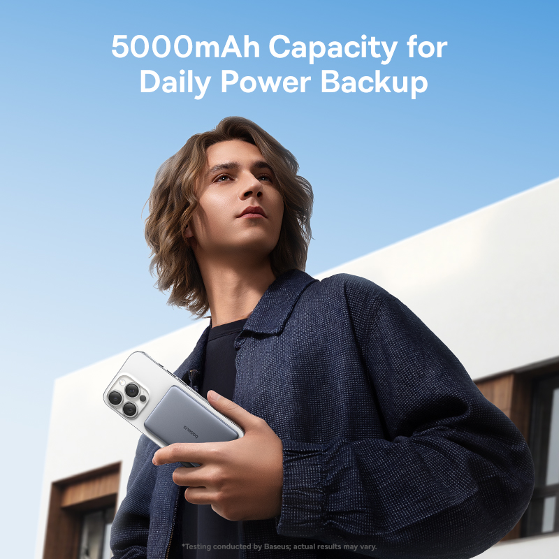 Baseus 5000mAh Magnetic Power  - Power Bank Slim recensie en prijs