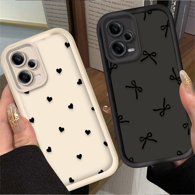Black Love Heart Bowknot Phone - Xiaomi Phone Accessories recensie en prijs