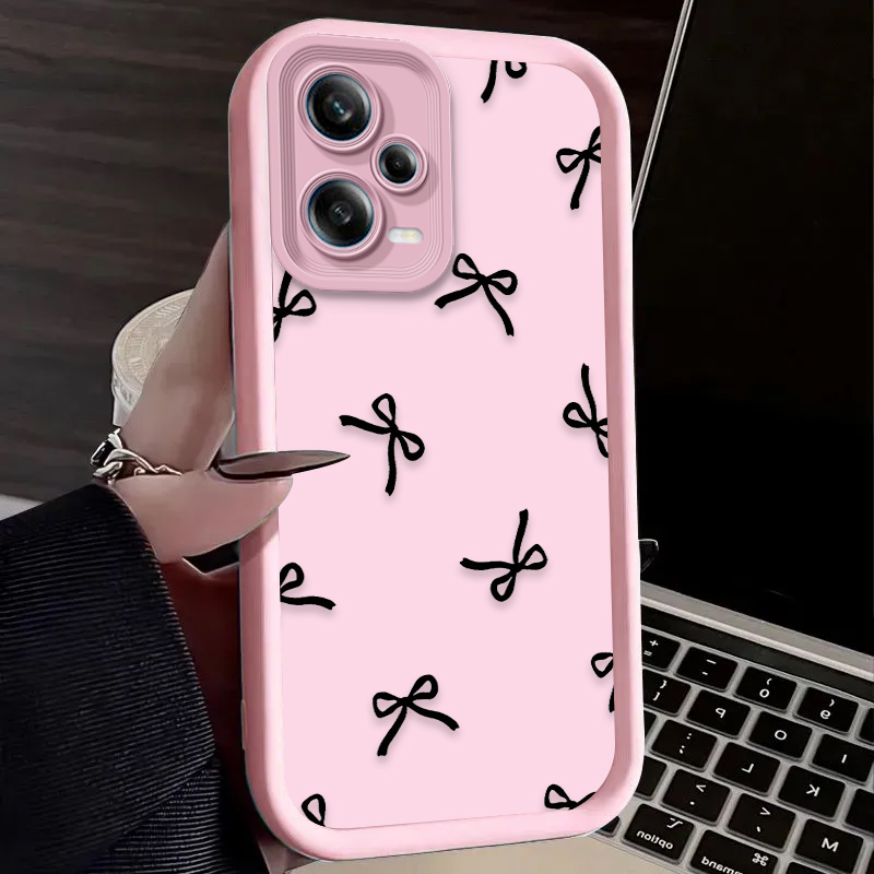 Black Love Heart Bowknot Phone - Xiaomi Phone Accessories recensie en prijs