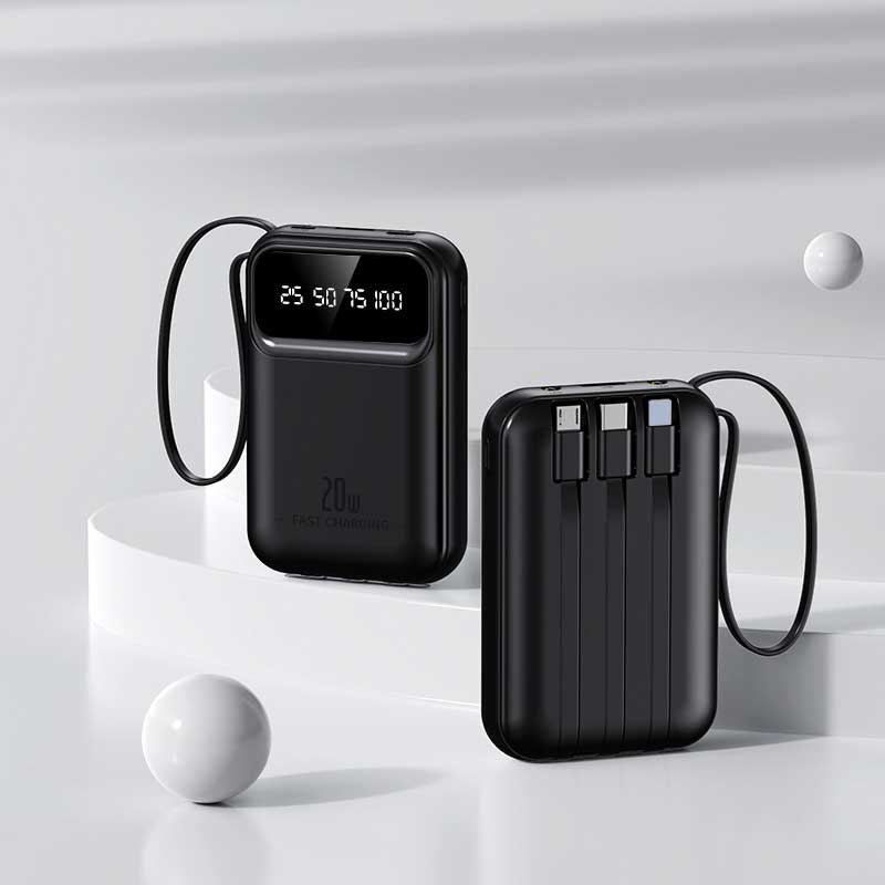 50000mAh 4 in1 Built-in Cable  - Power Bank Slim recensie en prijs